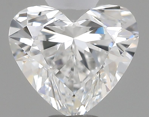 0.41 carat F-VVS2 Natūralus Heart Deimantas (1)