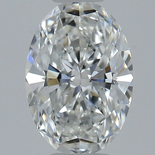 0.55 carat F-VS1 Natūralus Oval Deimantas (1)
