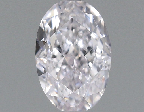 0.54 carat Faint Pink-SI1 Natūralus Oval Deimantas (1)