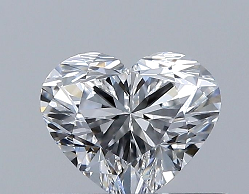 0.4 carat E-VVS2 Natūralus Heart Deimantas (1)