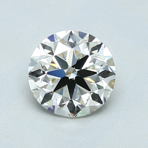 0.9 carat K-VVS2 Very Good cut Natūralus Round Deimantas (1)