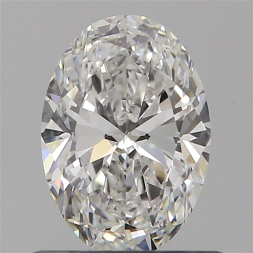 0.63 carat F-VVS1 Natūralus Oval Deimantas (1)