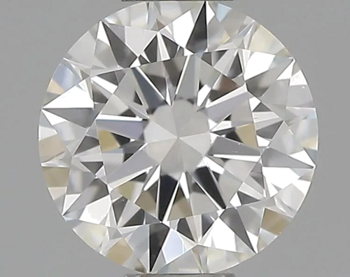 0.44 carat G-VVS2 Excellent cut Natūralus Round Deimantas (1)
