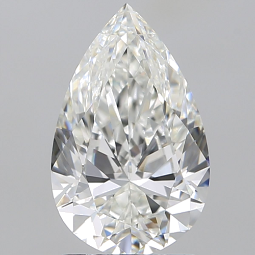 2.01 carat G-VVS2 Natūralus Pear Deimantas (1)
