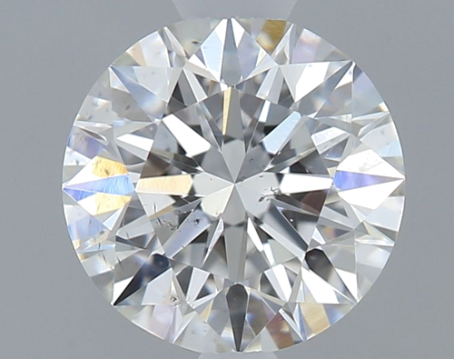 0.64 carat G-SI1 Excellent cut Natūralus Round Deimantas (1)