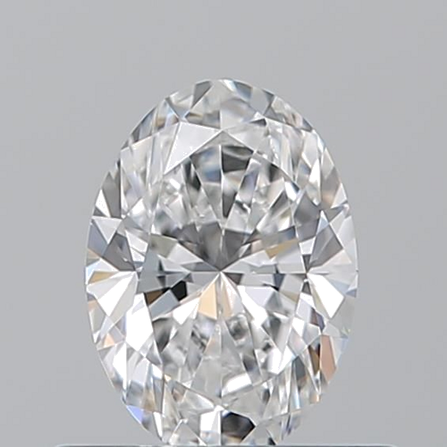 0.5 carat D-VVS1 Natūralus Oval Deimantas (1)