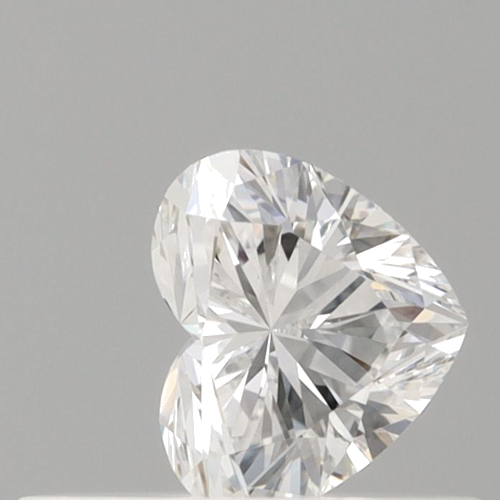 0.3 carat D-VVS2 Natūralus Heart Deimantas (1)