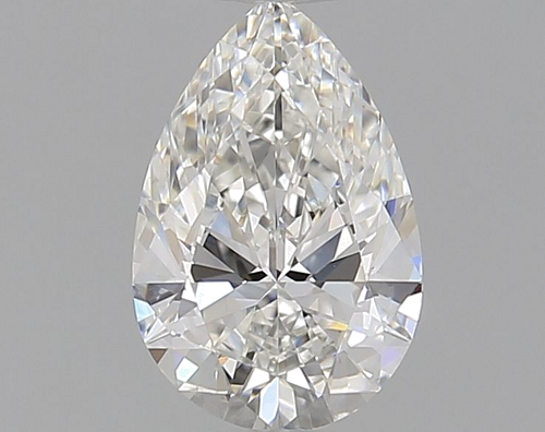 0.5 carat G-VVS1 Natūralus Pear Deimantas (1)