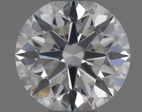 0.42 carat F-IF Excellent cut Natūralus Round Deimantas (1)