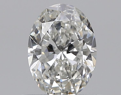 0.46 carat G-SI1 Natūralus Oval Deimantas (1)