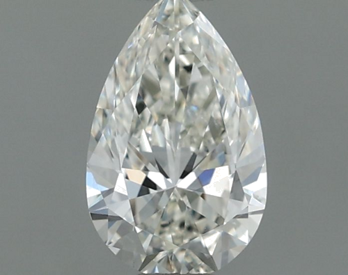 0.6 carat J-VS2 Natūralus Pear Deimantas (1)