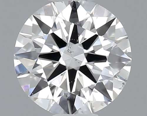 0.35 carat F-SI1 Excellent cut Natūralus Round Deimantas (1)