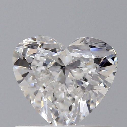 0.57 carat E-SI1 Natūralus Heart Deimantas (1)