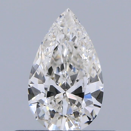 0.4 carat I-VS2 Natūralus Pear Deimantas (1)
