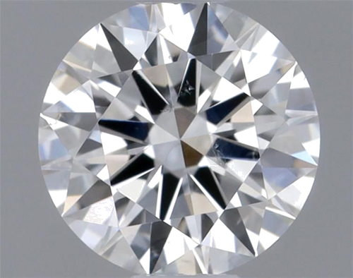 0.33 carat F-SI1 Excellent cut Natūralus Round Deimantas (1)