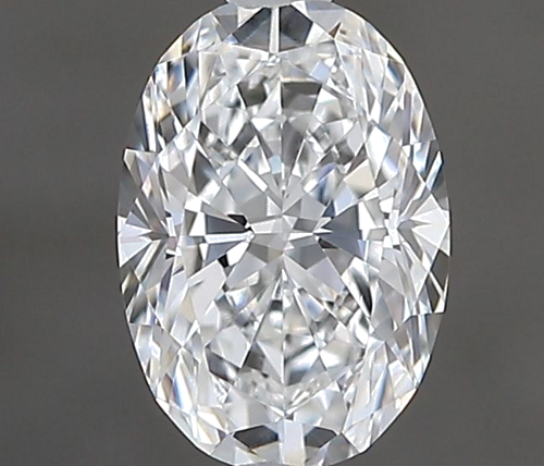 0.5 carat E-VS1 Natūralus Oval Deimantas (1)