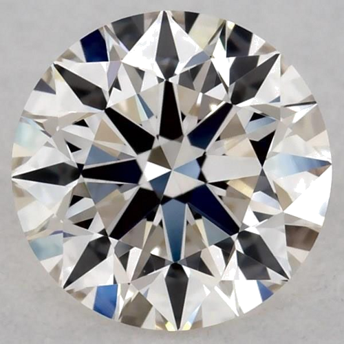 0.52 carat J-VVS1 Excellent cut Natūralus Round Deimantas (1)