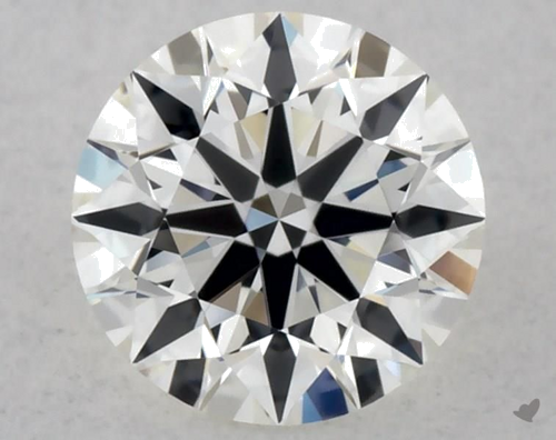 0.3 carat I-IF Excellent cut Natūralus Round Deimantas (1)