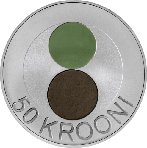 2010 Estonia Last kroon Gold and Silver Coin Set (4)