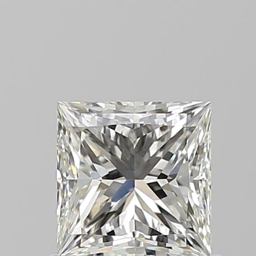 0.81 carat I-VVS1 Natūralus Princess Deimantas (1)
