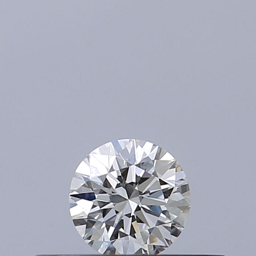 0.19 carat F-VVS1 Excellent cut Natūralus Round Deimantas (1)