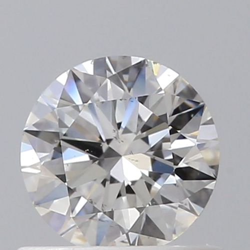 0.55 carat F-SI1 Excellent cut Natūralus Round Deimantas (1)