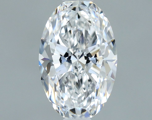 0.57 carat D-VVS2 Natūralus Oval Deimantas (1)