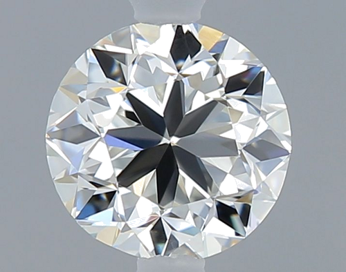 0.5 carat I-VVS1 GD cut Natūralus Round Deimantas (1)