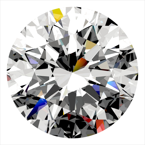 0.3 carat H-SI1 Excellent cut Natūralus Round Deimantas (1)