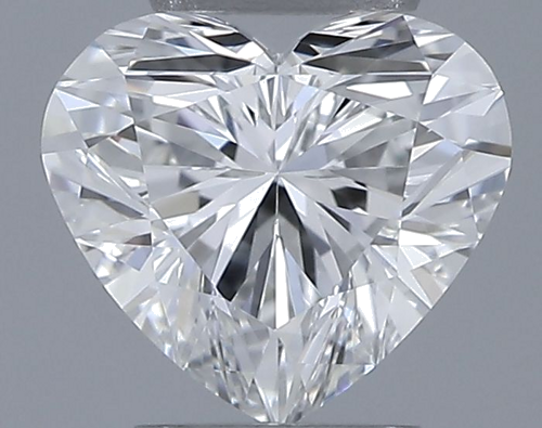 0.47 carat F-VVS2 Natūralus Heart Deimantas (1)