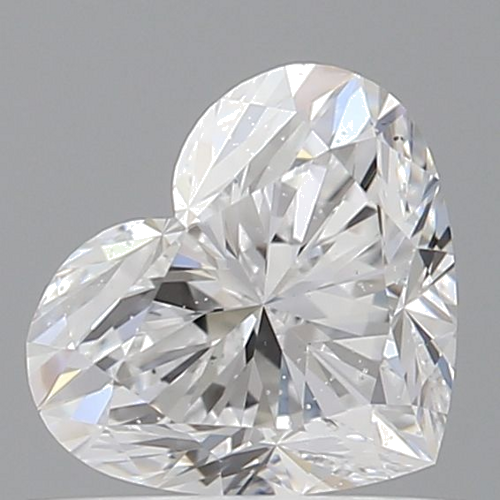 0.61 carat D-SI2 Natūralus Heart Deimantas (1)