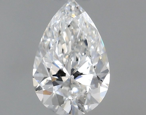 0.3 carat F-VVS2 Natūralus Pear Deimantas (1)