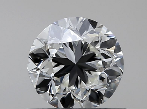 0.5 carat J-VVS2 GD cut Natūralus Round Deimantas (1)