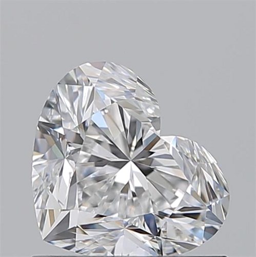 0.9 carat E-VVS2 Natūralus Heart Deimantas (1)