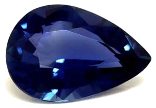 0.55 carat BLUE Pear Safyras (1)