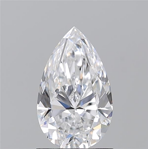 1.2 carat D-VVS1 Natūralus Pear Deimantas (1)