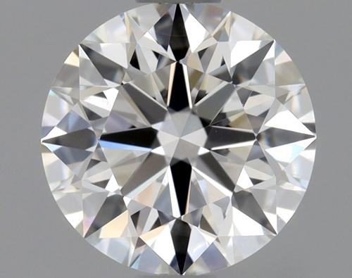 0.91 carat F-VVS1 Excellent cut Natūralus Round Deimantas (1)