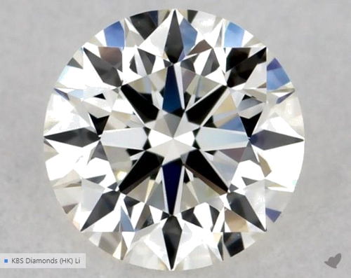 0.3 carat J-VS2 Excellent cut Natūralus Round Deimantas (1)