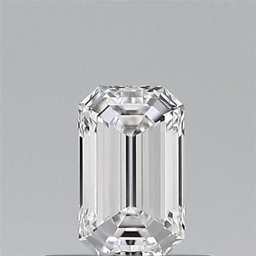 0.38 carat D-VVS2 Natūralus Emerald Deimantas (1)
