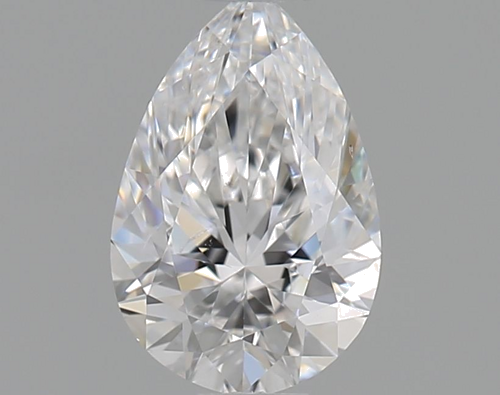 0.51 carat D-SI2 Natūralus Pear Deimantas (1)