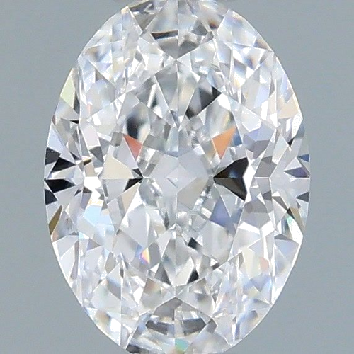 0.5 carat D-VS1 Natūralus Oval Deimantas (1)