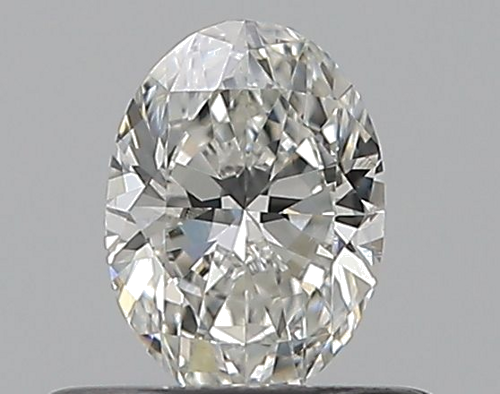 0.4 carat G-SI1 Natūralus Oval Deimantas (1)