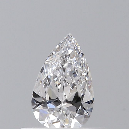0.3 carat D-SI1 Natūralus Pear Deimantas (1)