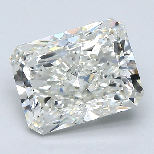 2.02 carat J-SI2 Natūralus Radiant Deimantas (1)
