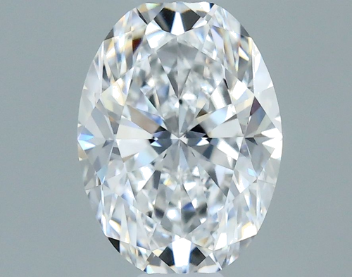 0.5 carat D-VS1 Natūralus Oval Deimantas (1)