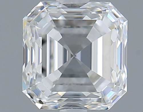 1.0 carat G-VS1 Natūralus Asscher Deimantas (1)