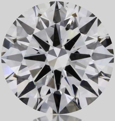 0.52 carat H-SI1 Excellent cut Natūralus Round Deimantas (1)