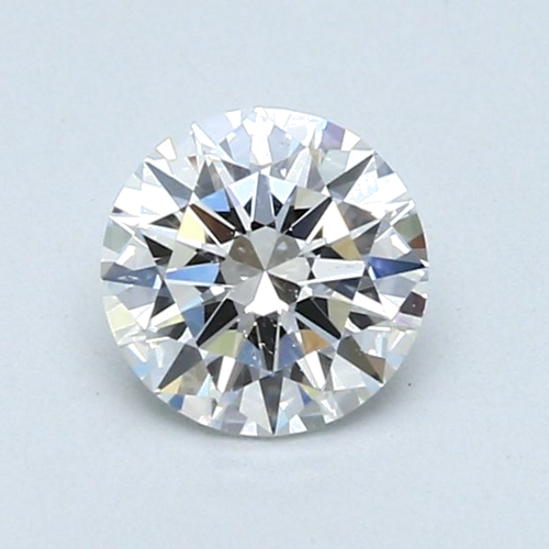 0.72 carat F-SI1 Excellent cut Natūralus Round Deimantas (1)