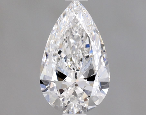 0.7 carat D-VS1 Natūralus Pear Deimantas (1)
