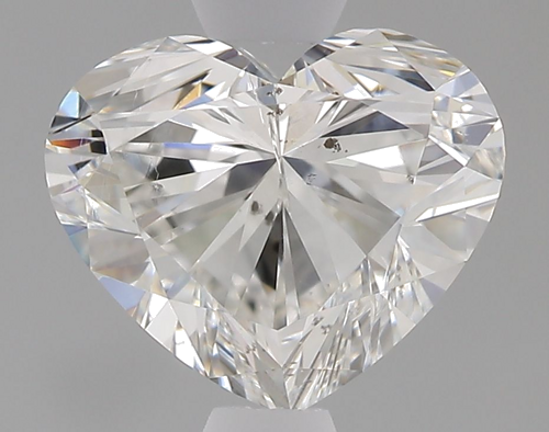 1.0 carat H-SI1 Natūralus Heart Deimantas (1)